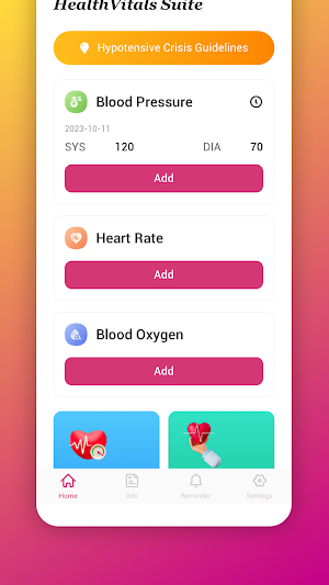 HealthVitals Suite Screenshot 2