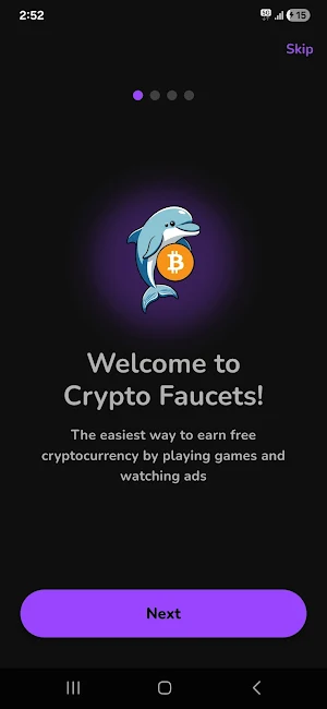 Crypto Faucets : Free Crypto Screenshot 0