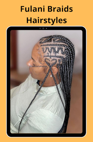 Fulani Braids Hairstyles Screenshot 0