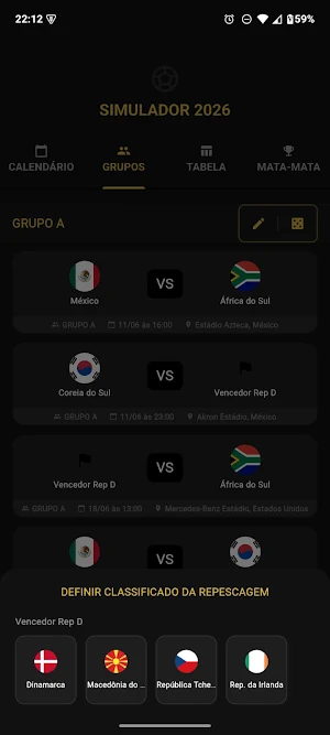 World Cup 2026 - Simulator Screenshot 1