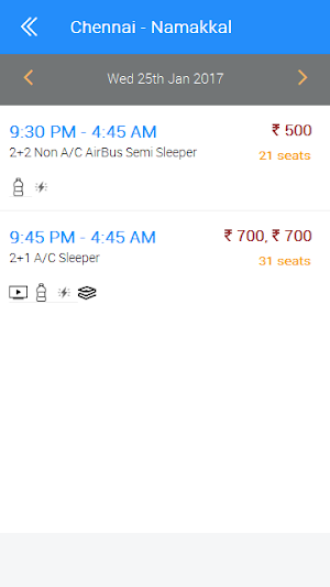 Rajam Travels - Bus Tickets Screenshot 1