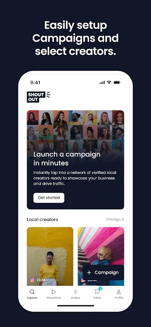 ShoutOut for Business Screenshot 1
