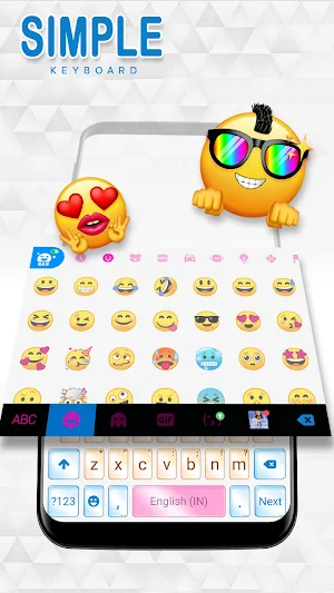 Simple Business Keyboard Background Screenshot 2