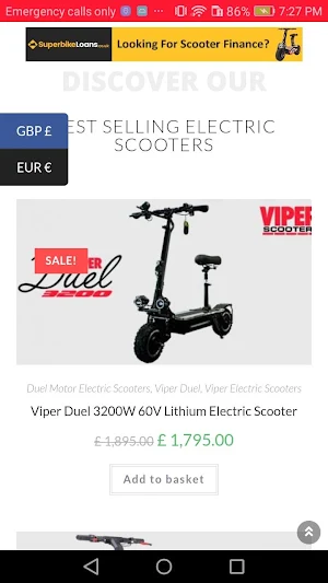 Viper Scooters Screenshot 1