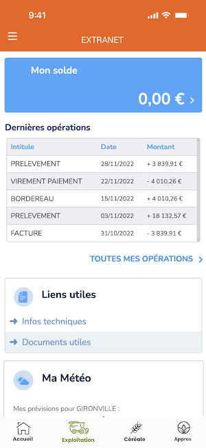 Coop Agricole Puiseaux Screenshot 3