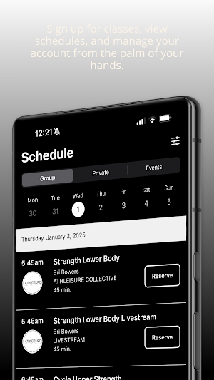 ATHLEISURE COLLECTIVE Screenshot 2