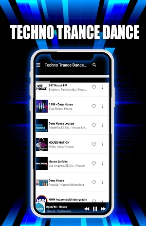 Techno Trance Dance Music Radio Screenshot 3