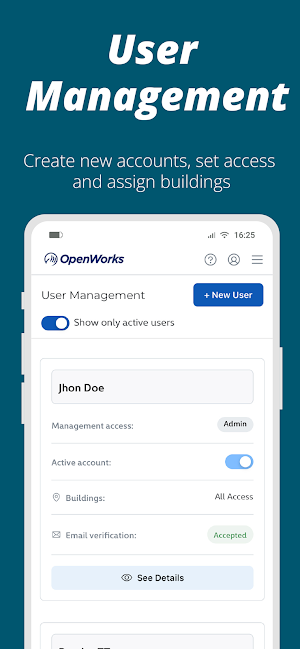 OpenWorks Provider Screenshot 3