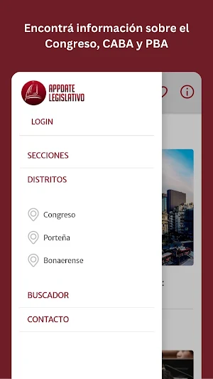 Appdate Legislativo Screenshot 2
