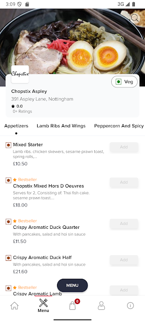 Chopstix Aspley Screenshot 2