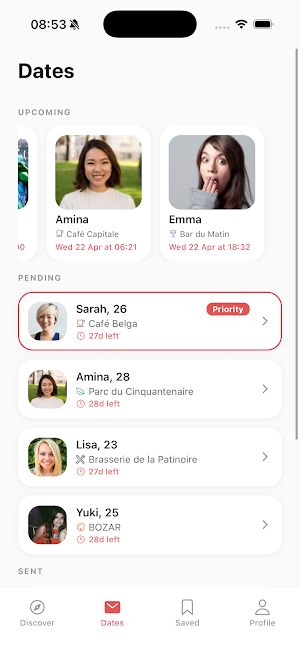 Date Cards: Skip the Swipe Screenshot 3