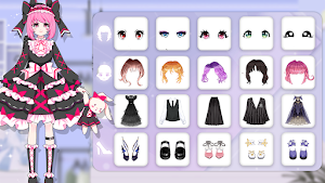 Avatar Doll Maker Anime Game Screenshot 0