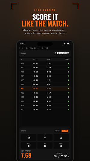 Standby: IPSC Shot Timer Screenshot 2
