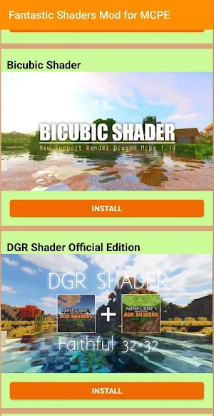 Fantastic Shaders Mod for MCPE Screenshot 1
