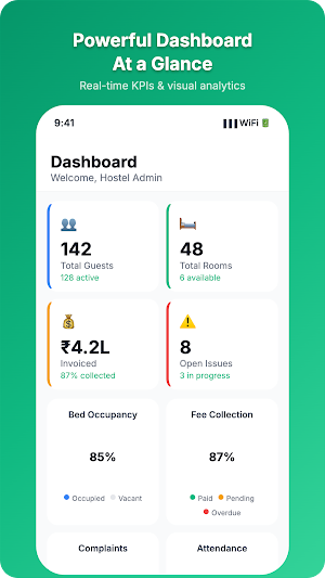 HostelOS Screenshot 2