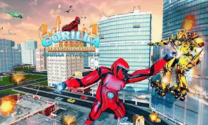 Gorilla Robot Transformation : Gorilla Attack 2018 Screenshot 0