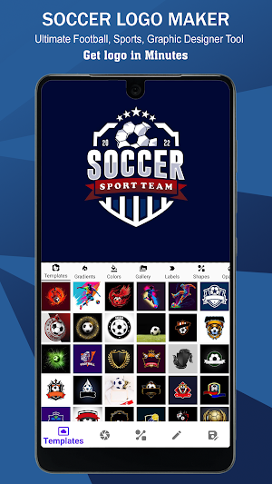 Soccer Logo Maker - Designer Screenshot 1