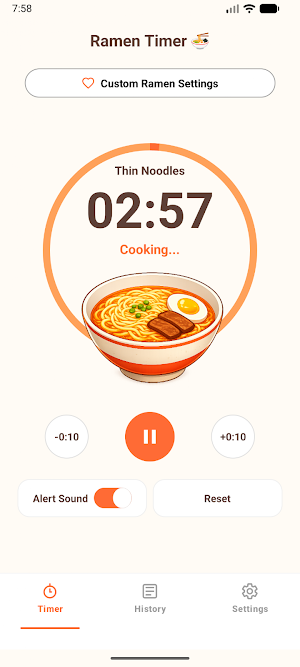 Ramen Timer Screenshot 3