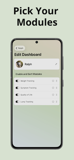 Ralph - Pet Wellbeing Tracker Screenshot 1