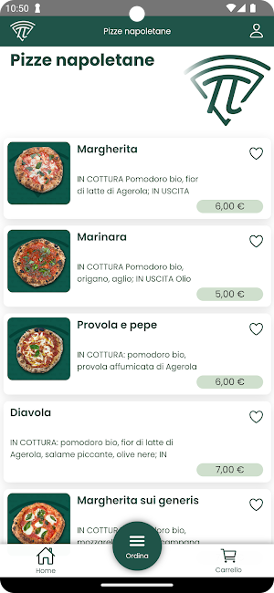 PiGreco Pizzeria Screenshot 1
