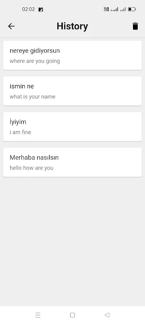 Turkish To English Translator Screenshot 2