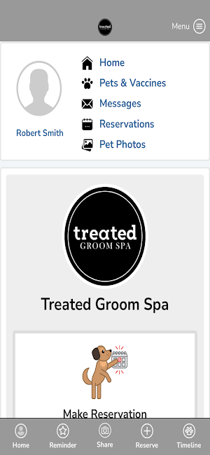 Treated Groom Spa Screenshot 0