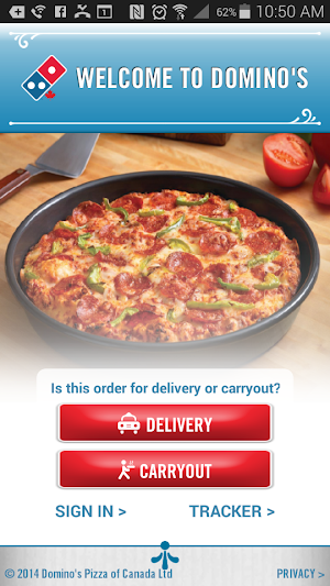 Domino's Canada Screenshot 0