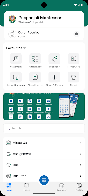 Puspanjali Montessori Screenshot 0