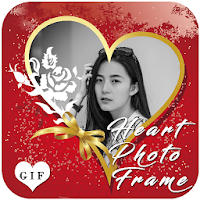 Lovely Heart Photo Frame Edito