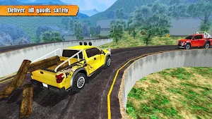 Off - Road Pickup Truck Simulator Screenshot 0