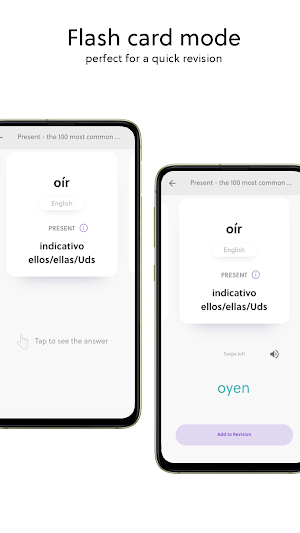 Spanish Verb Trainer: Learn verb conjugations Screenshot 1