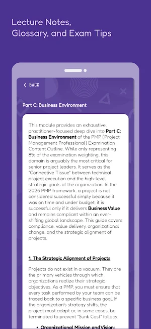 PMP CAPM Exam Prep: with AI Screenshot 3