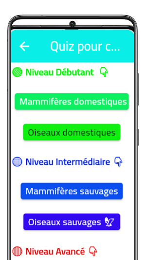 Quiz des Cris Animales Screenshot 1