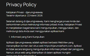 Djarum Giveaway Screenshot 3
