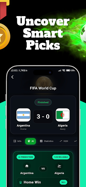 MatchMind AI - Football Tips Screenshot 1