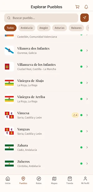 Most Beautiful Villages Spain Screenshot 2