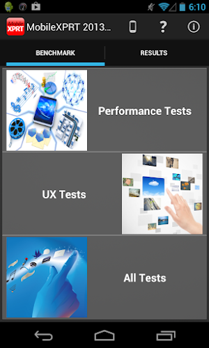 MobileXPRT Screenshot 0