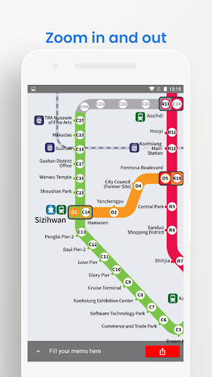 KAOHSIUNG KMRT METRO MAP Screenshot 2