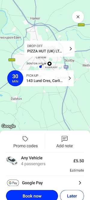 Carlisle Taxis 247365 Screenshot 2