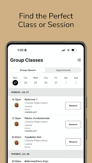 Lifestyle Pilates Maine Screenshot 2