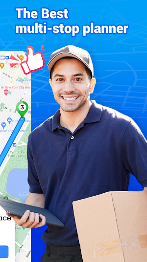 GPS - Multi-Stop Route Planner Screenshot 2