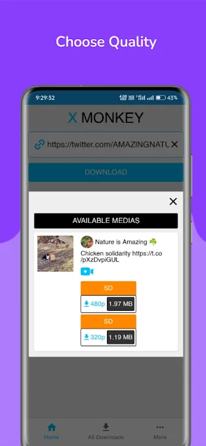 Video Downloader for Twitter Screenshot 1