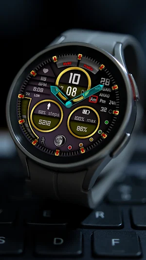 Hybrid TALK Watch face Screenshot 2