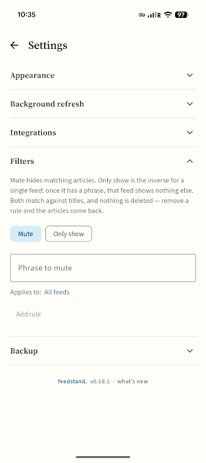 feedstand Screenshot 2