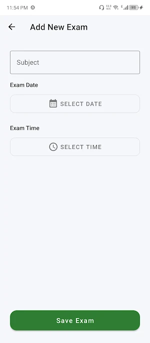 Exam countdown Screenshot 2