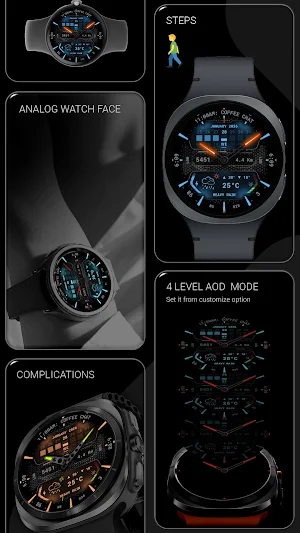 SkyWeek Watch Face 141 Screenshot 2