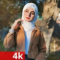 خلفيات بنات محجبات كيوت 2024