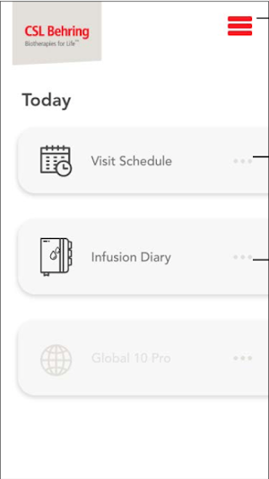 BEHPoC Subject App Screenshot 1
