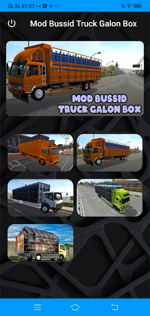 Mod Bussid Truck Galon Box Screenshot 0