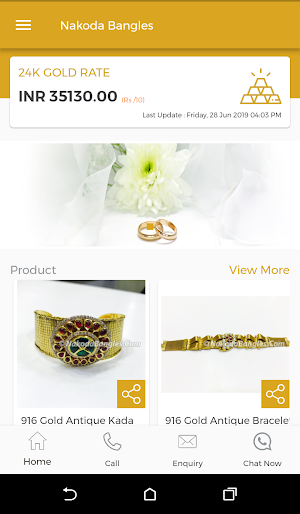 Nakoda Bangles - Gold Bangles Jewelry Shopping App Screenshot 2
